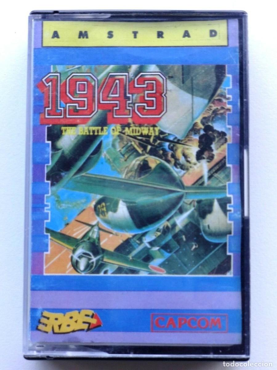 Videojuegos y consolas: 1943 CAPCOM AMSTRAD CPC 464 472 664 6128 - Foto 1