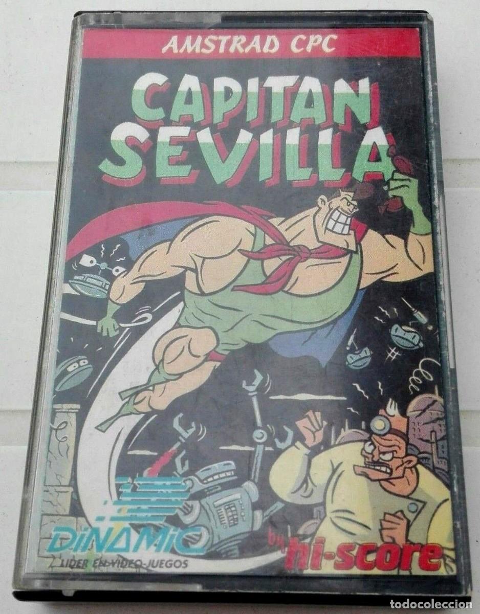 Videojuegos y consolas: CAPITAN SEVILLA DINAMIC SOFTWARE AMSTRAD CPC 464 664 472 6128 - Foto 1