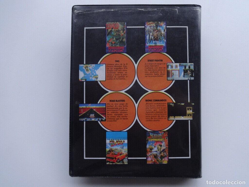 Videojuegos y consolas: VITAMINAS CAPCOM 1943 STREET FIGHTER ROAD BLASTERS BIONIC COMMANDOS AMSTRAD - Foto 2