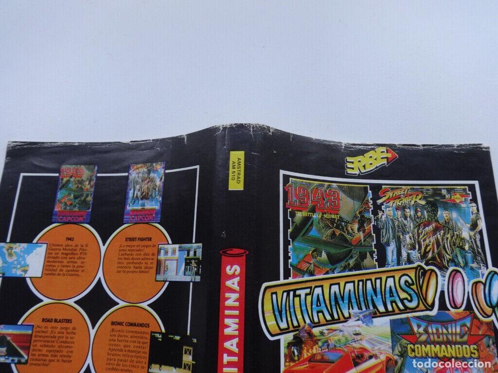 Videojuegos y consolas: VITAMINAS CAPCOM 1943 STREET FIGHTER ROAD BLASTERS BIONIC COMMANDOS AMSTRAD - Foto 7