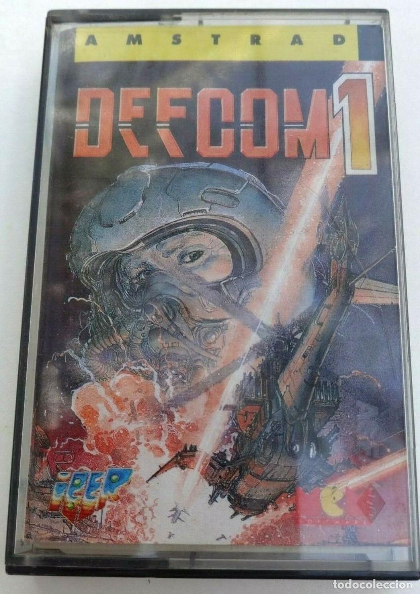 Videojuegos y consolas: DEFCOM1 DEFCOM 1 IBER SOFTWARE AMSTRAD CPC 464 472 664 6128 - Foto 1