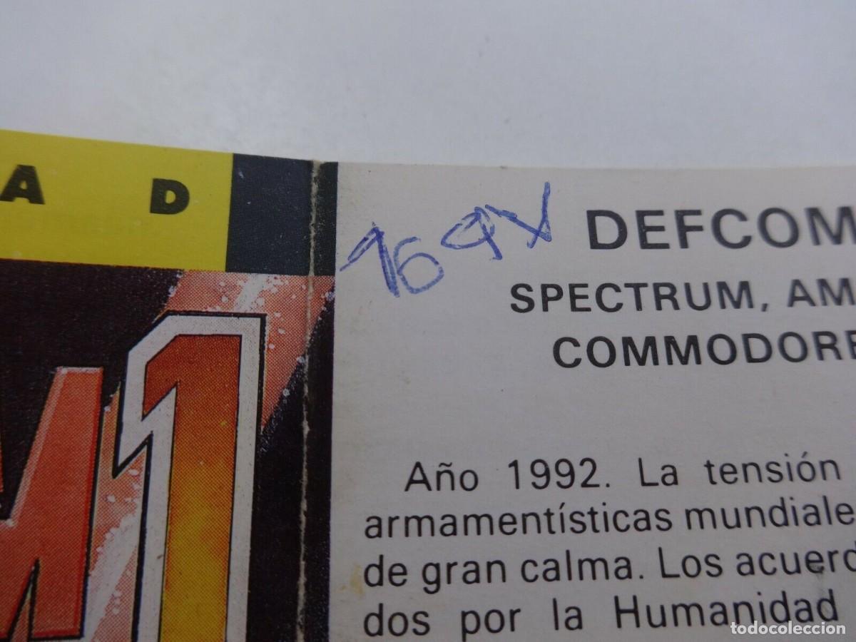 Videojuegos y consolas: DEFCOM1 DEFCOM 1 IBER SOFTWARE AMSTRAD CPC 464 472 664 6128 - Foto 3
