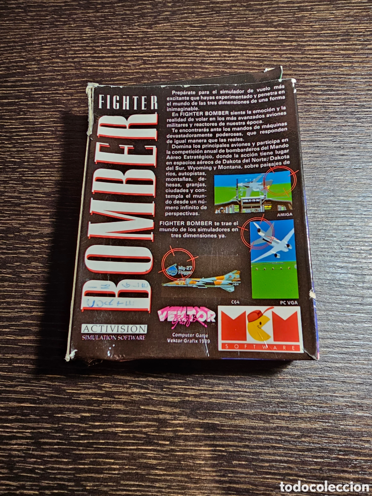 Videojuegos y consolas: Fighter Bomber (caja cart&oacute;n) - Foto 2