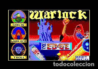 Videojuegos y consolas: Warlock [The Edge] 1987 - Erbe Software [AMSTRAD CPC] - Foto 7