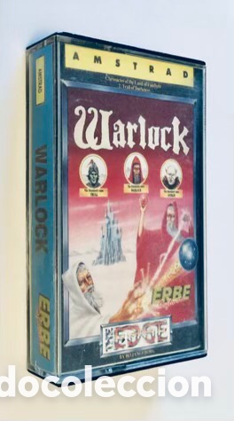 Videojuegos y consolas: Warlock [The Edge] 1987 - Erbe Software [AMSTRAD CPC] - Foto 1