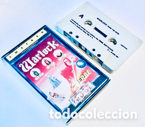 Videojuegos y consolas: Warlock [The Edge] 1987 - Erbe Software [AMSTRAD CPC] - Foto 3