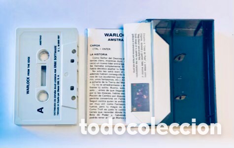 Videojuegos y consolas: Warlock [The Edge] 1987 - Erbe Software [AMSTRAD CPC] - Foto 6
