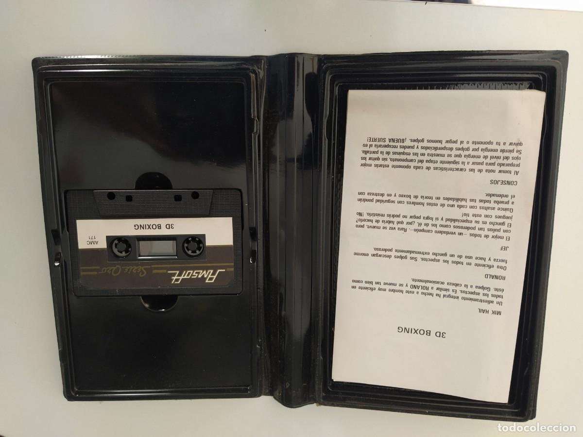Videojuegos y consolas: 3D BOXING AMSTRAD COMPLETO - Foto 3