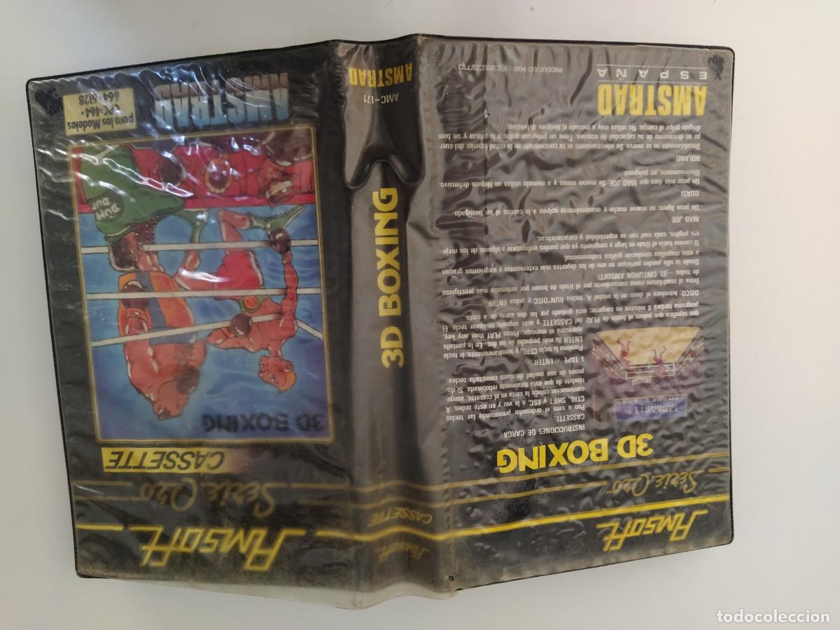 Videojuegos y consolas: 3D BOXING AMSTRAD COMPLETO - Foto 6