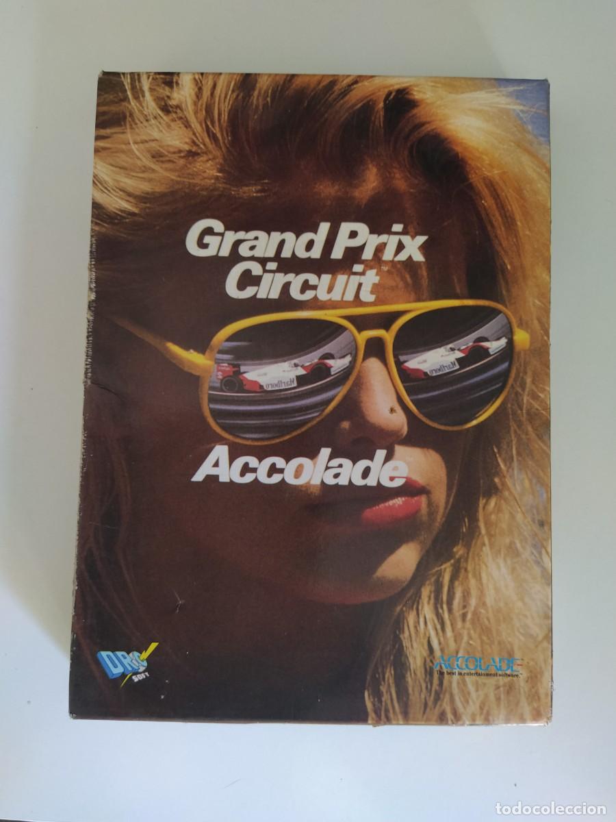 Videojuegos y consolas: GRAND PRIX CIRCUIT AMSTRAD COMPLETO - Foto 1
