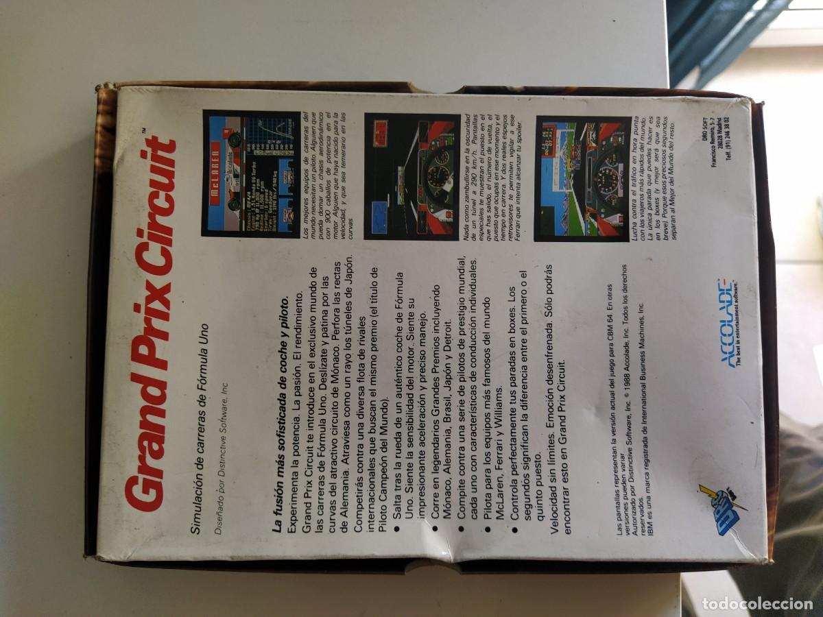 Videojuegos y consolas: GRAND PRIX CIRCUIT AMSTRAD COMPLETO - Foto 7