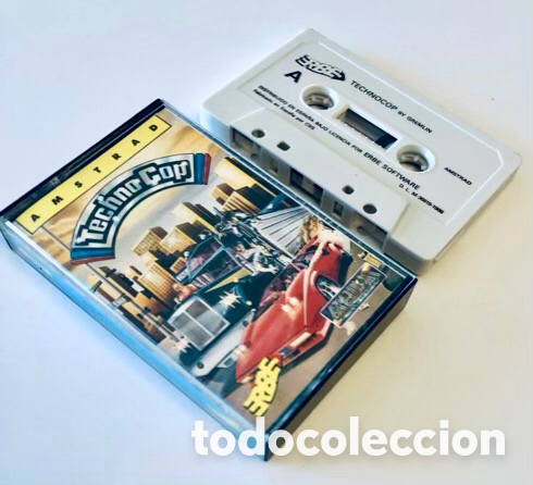 Videojuegos y consolas: Techno Cop [Gremlin Graphics] 1988 Erbe Software [AMSTRAD CPC] TechnoCop - Foto 5