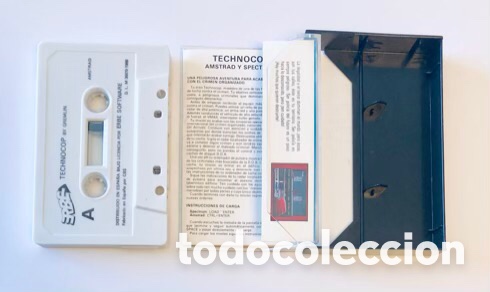 Videojuegos y consolas: Techno Cop [Gremlin Graphics] 1988 Erbe Software [AMSTRAD CPC] TechnoCop - Foto 8