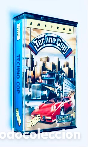 Videojuegos y consolas: Techno Cop [Gremlin Graphics] 1988 Erbe Software [AMSTRAD CPC] TechnoCop - Foto 1