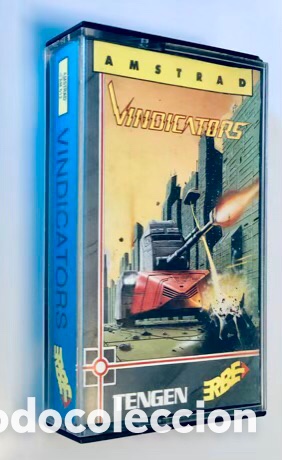 Videojuegos y consolas: Vindicators [Domark] 1988 Tengen - Erbe Software [Amstrad CPC] - Foto 1