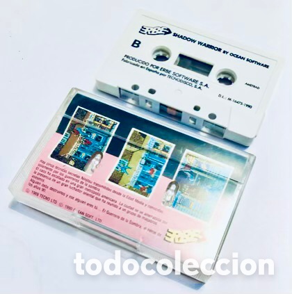 Videojuegos y consolas: Shadow Warriors [Ocean Software] 1990 Tecmo / Teque - Erbe Software [AMSTRAD CPC] Ninja Gaiden - Foto 6