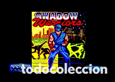 Videojuegos y consolas: Shadow Warriors [Ocean Software] 1990 Tecmo / Teque - Erbe Software [AMSTRAD CPC] Ninja Gaiden - Foto 7