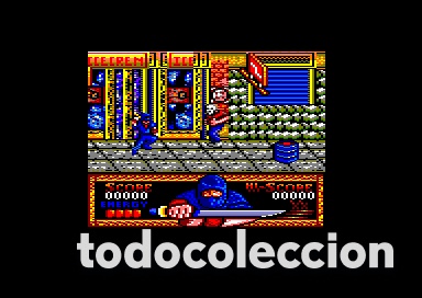 Videojuegos y consolas: Shadow Warriors [Ocean Software] 1990 Tecmo / Teque - Erbe Software [AMSTRAD CPC] Ninja Gaiden - Foto 10