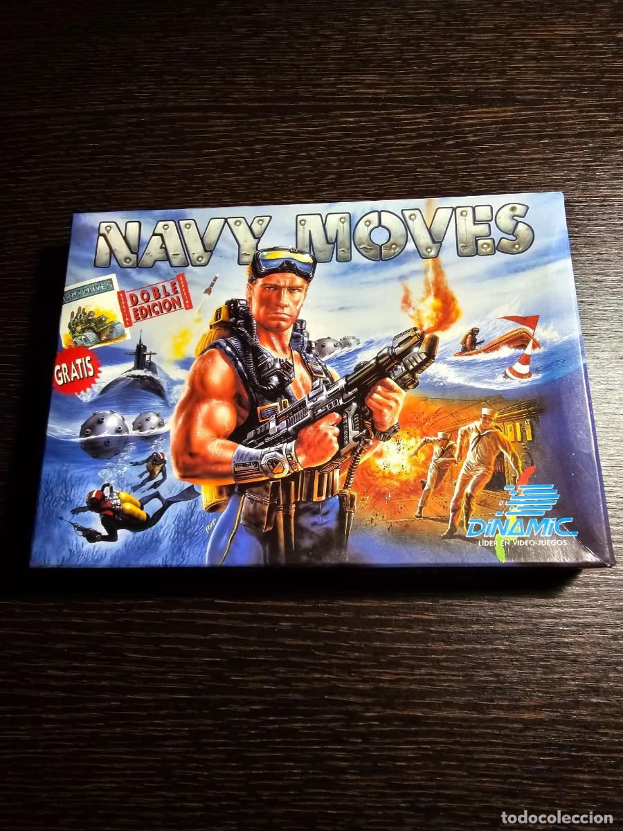 Videojuegos y consolas: Navy Moves (caja de cart&oacute;n) - Foto 1