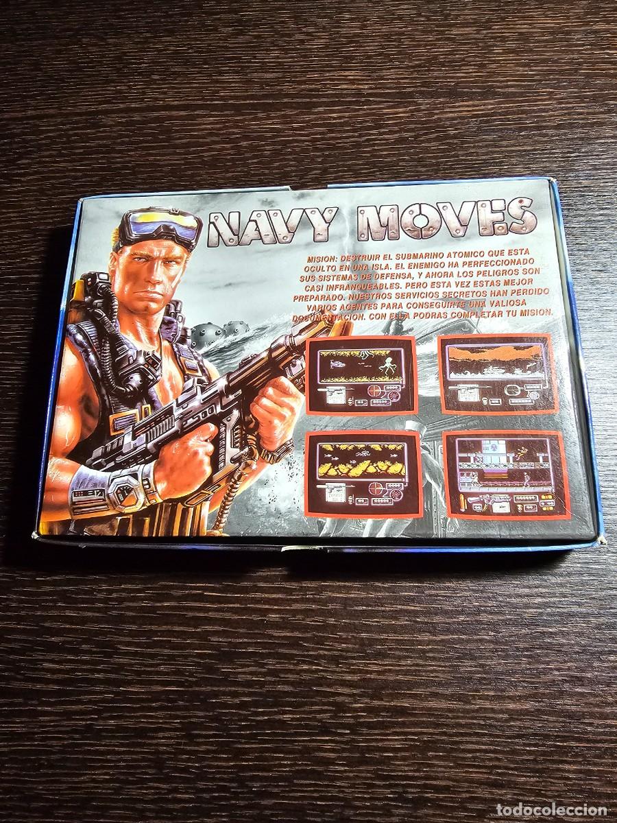 Videojuegos y consolas: Navy Moves (caja de cart&oacute;n) - Foto 2