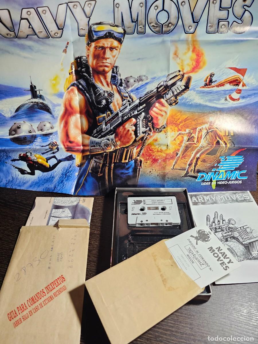 Videojuegos y consolas: Navy Moves (caja de cart&oacute;n) - Foto 3