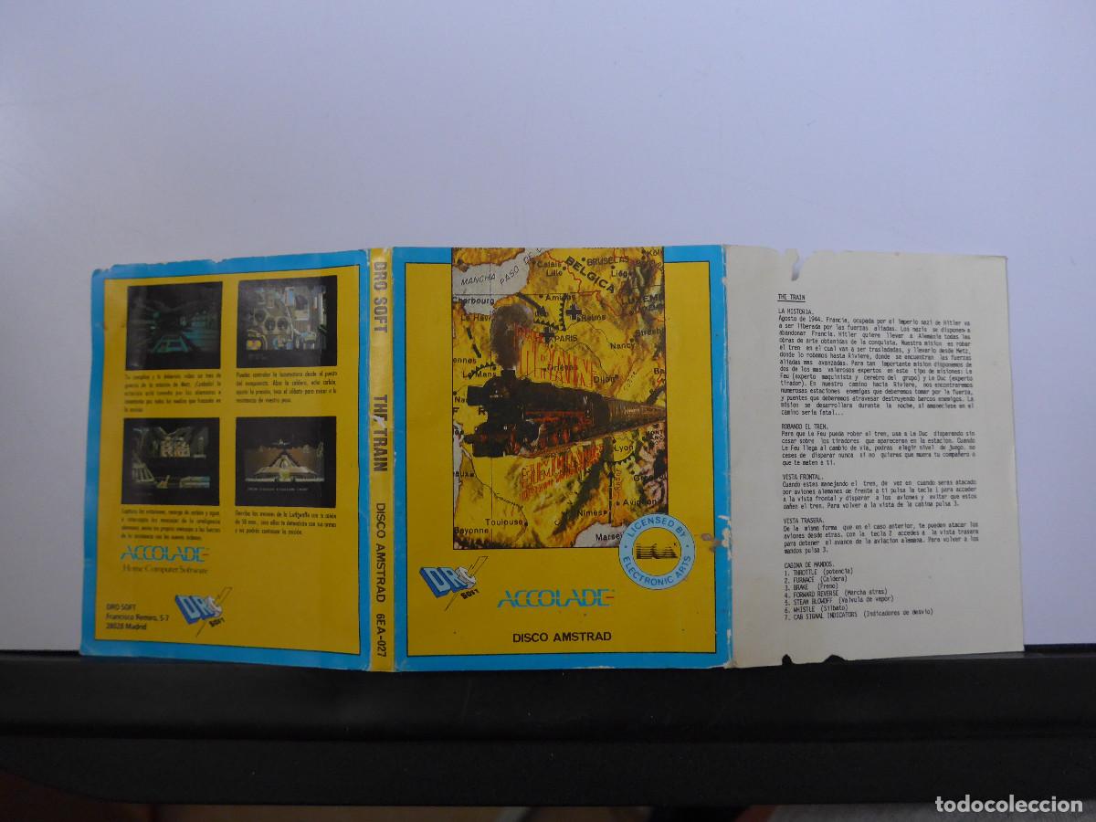 Videojuegos y consolas: JUEGO DE AMSTRAD CPC - THE TRAIN - Foto 3