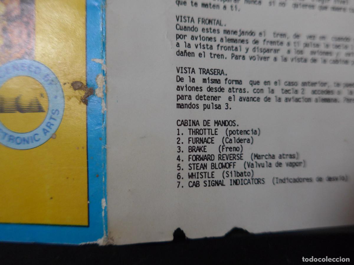 Videojuegos y consolas: JUEGO DE AMSTRAD CPC - THE TRAIN - Foto 6