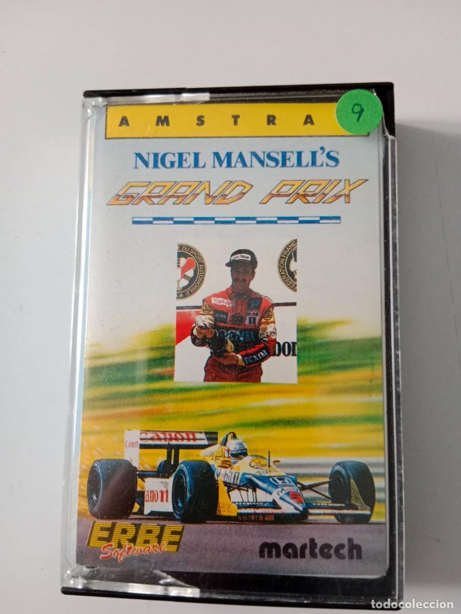 Videojuegos y consolas: NIGEL MANSELLS GRAND PRIX. AMSTRAD. ERBE - Foto 1