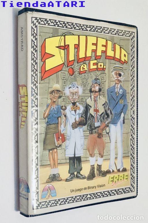 Videojuegos y consolas: Stifflip & Co. [Binary Vision] 1987 Palace Software / Erbe Software [AMSTRAD CPC] - Foto 1