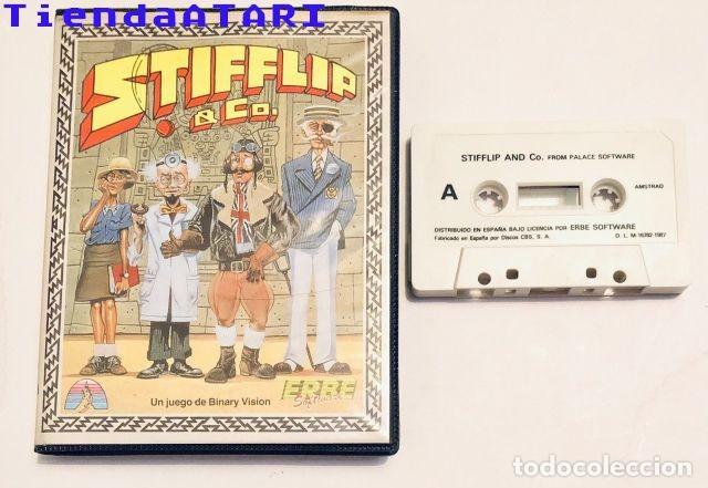 Videojuegos y consolas: Stifflip & Co. [Binary Vision] 1987 Palace Software / Erbe Software [AMSTRAD CPC] - Foto 5