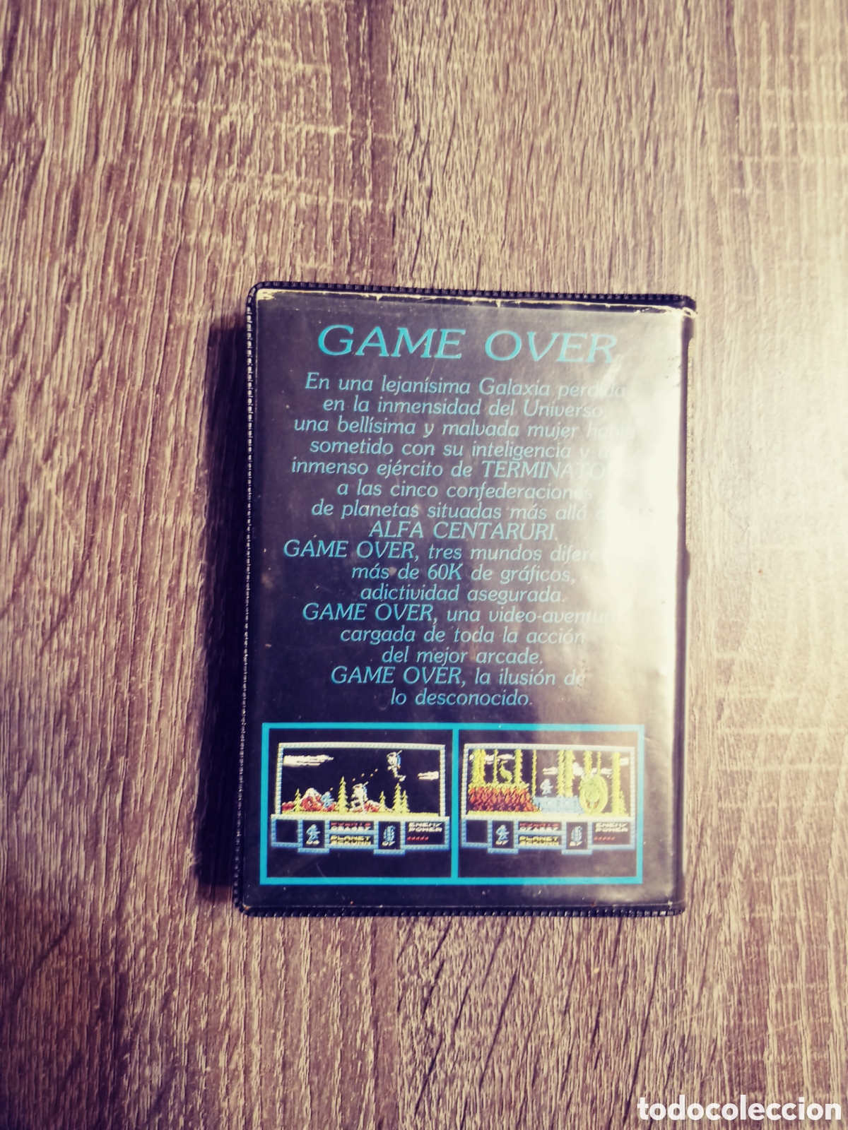 Videojuegos y consolas: GAME OVER. ESTUCHE DINAMIC SOFTWARE ESPA&Ntilde;A AMSTRAD - Foto 2