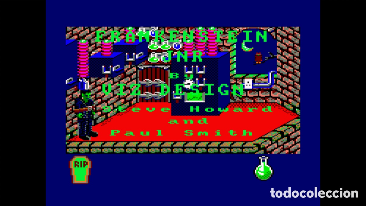 Videojuegos y consolas: Frankenstein Jnr. [Code Masters] 1987-1990 AriolaSoft - Erbe Software [AMSTRAD CPC] Bride of - Foto 5