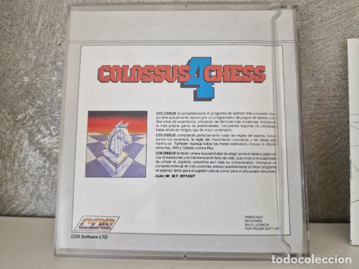Videojuegos y consolas: COLOSSUS CHESS AMSTRAD PCW - Foto 6