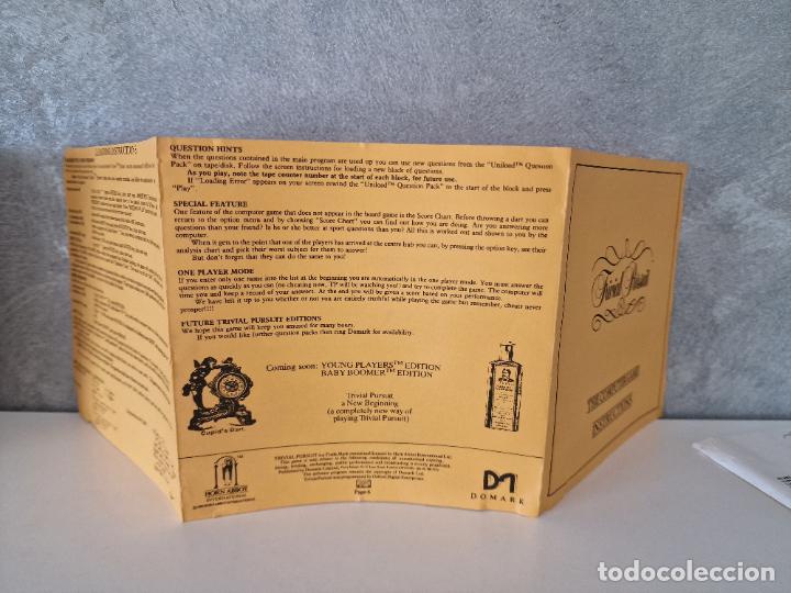 Videojuegos y consolas: TRIVIAL PURSUIT AMSTRAD PCW - Foto 8
