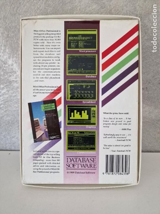 Videojuegos y consolas: MINI OFICCE PROFESSIONAL AMSTRAD PCW - Foto 10