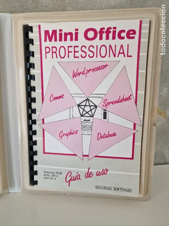 Videojuegos y consolas: MINI OFICCE PROFESSIONAL AMSTRAD PCW - Foto 4