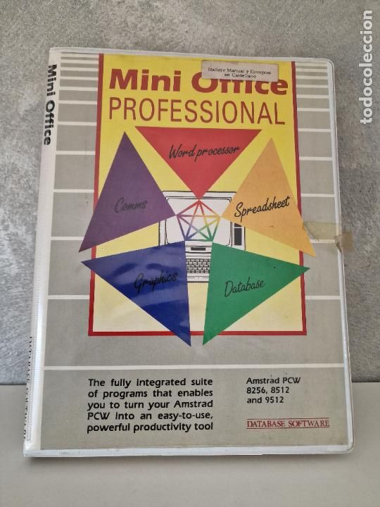 Videojuegos y consolas: MINI OFICCE PROFESSIONAL AMSTRAD PCW - Foto 6