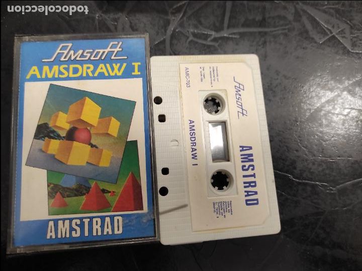 Videojuegos y consolas: AMSDRAW I-AMSTRAD CASSETTE-AMSOFT - Foto 1