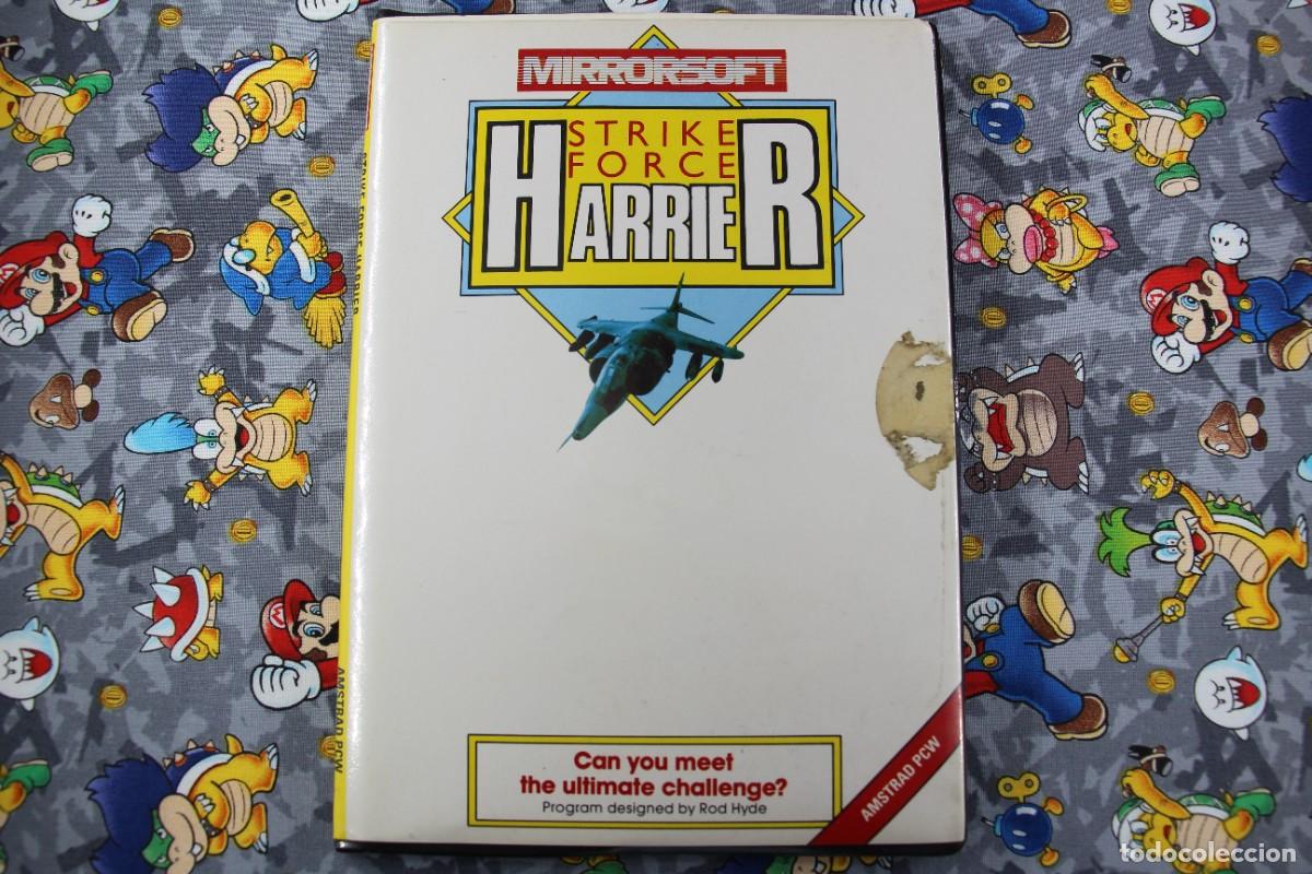 Videojuegos y consolas: AMSTRAD DISK DISCO PCW MIRRORSOFT STRIKE FORCE HARRIER VERSION INGLESA - Foto 1