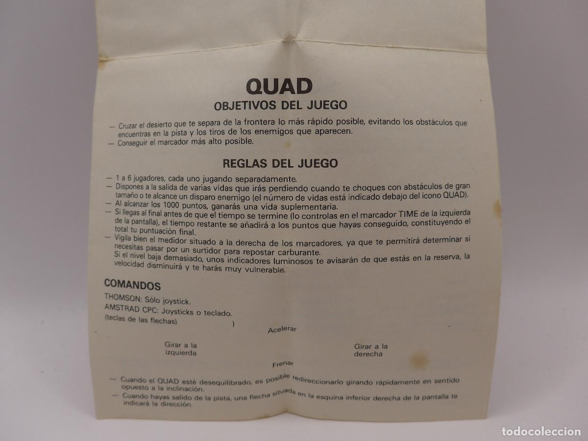 Videojuegos y consolas: INSTRUCCIONES DEL PACK DE SIMULACION PARA AMSTRAD CPC - Foto 3
