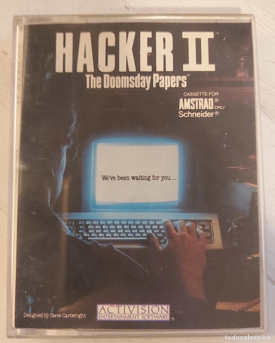Videojuegos y consolas: Hacker II Amstad CPC Cassette - Foto 1