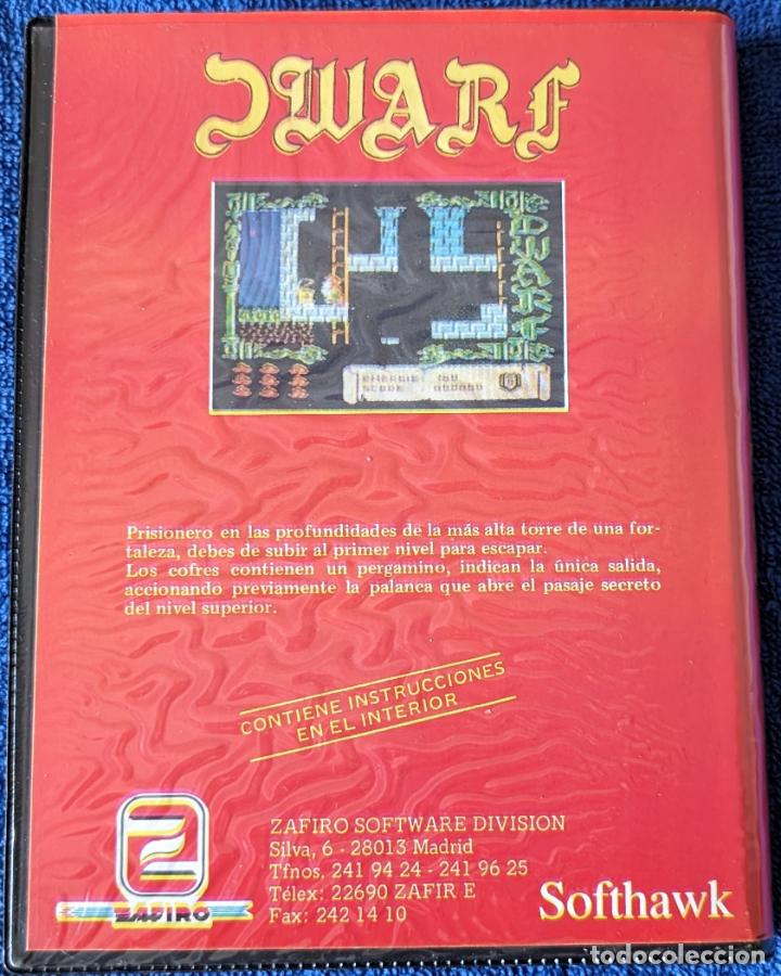 Videojuegos y consolas: DWARF - Zafiro Software - AMSTRAD (1988) - Foto 2