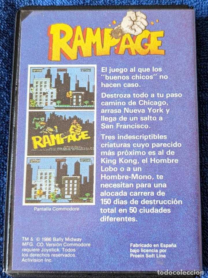 Videojuegos y consolas: Rampage - Proein Soft Line - AMSTRAD (1986) - Foto 2