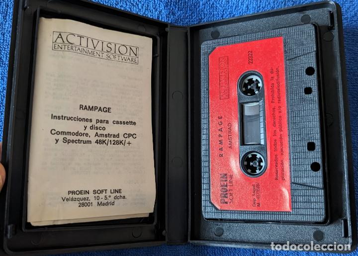 Videojuegos y consolas: Rampage - Proein Soft Line - AMSTRAD (1986) - Foto 3