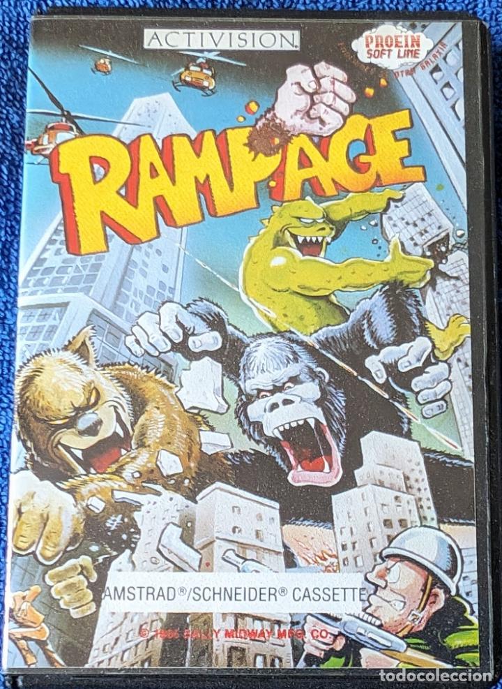 Videojuegos y consolas: Rampage - Proein Soft Line - AMSTRAD (1986) - Foto 1