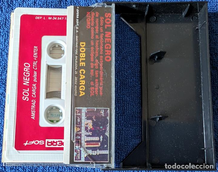Videojuegos y consolas: Sol Negro - Opera Soft - AMSTRAD (1988) - Foto 2