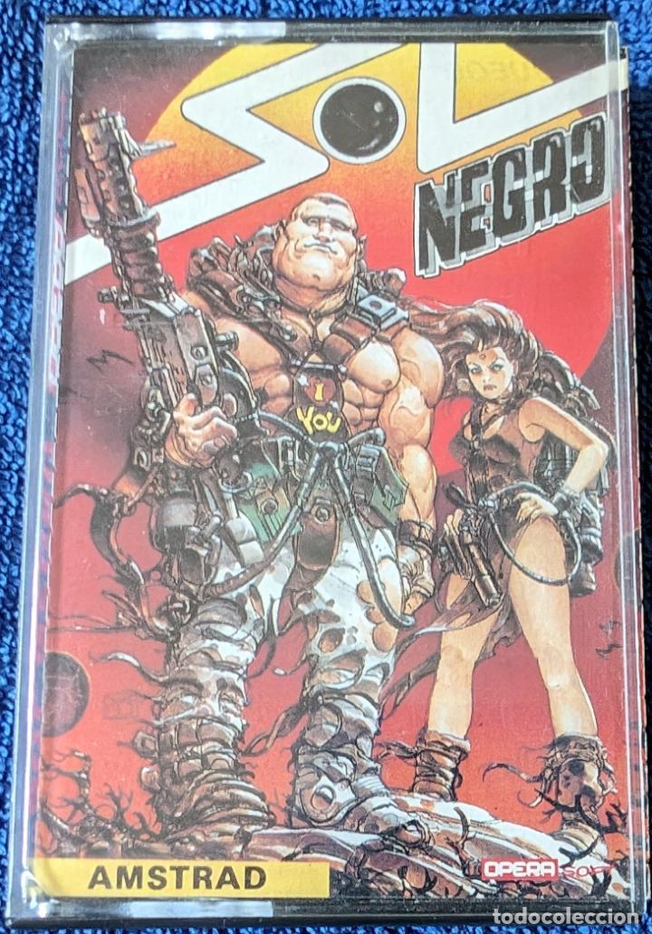 Videojuegos y consolas: Sol Negro - Opera Soft - AMSTRAD (1988) - Foto 1