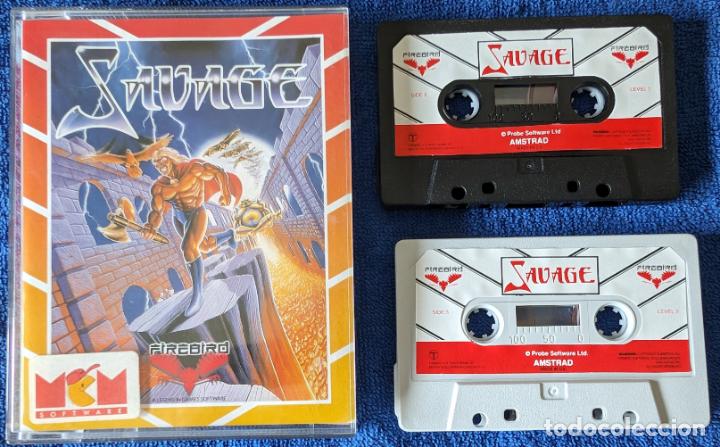 Videojuegos y consolas: Savage - Firebird - AMSTRAD (1988) - Foto 3