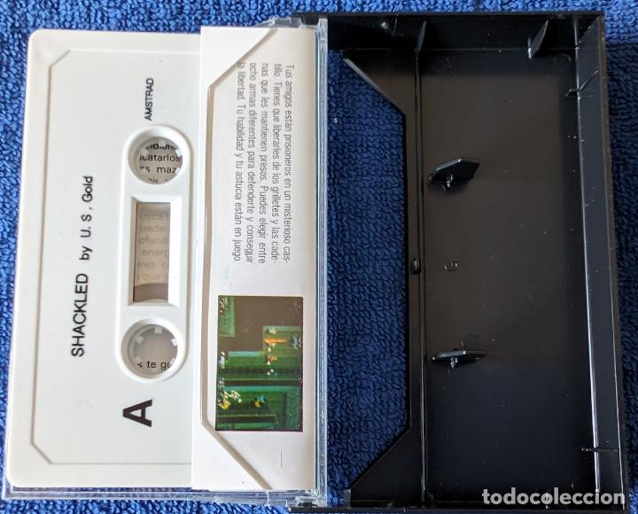 Videojuegos y consolas: Shackled - ERBE Software - U.S. Gold - AMSTRAD (1988) - Foto 2