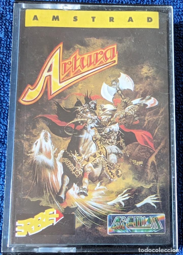 Videojuegos y consolas: Artura - ERBE Software - Gremlin - AMSTRAD (1988) - Foto 1